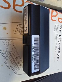 Sega Dreamcast Broadband LAN Network Adapter HIT-0401 Tested Black Very Rare