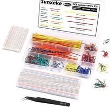 560Pcs Breadboard and Jumper Wire kit PCB Circuit 560 PCS with Breadboards