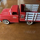 Vintage Tonka Farms Stake Truck Pressed Steel Tonka Truck