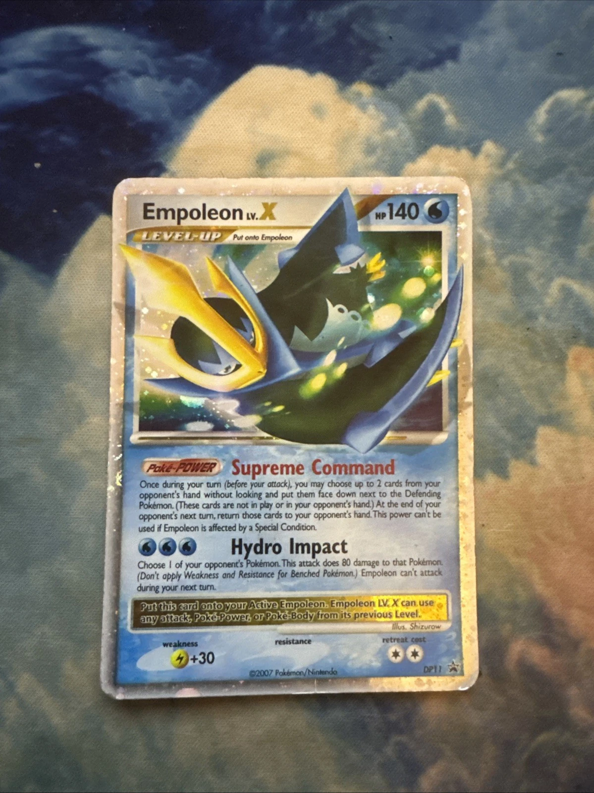 Empoleon LV.X DP11 Diamond & Pearl Black Star Promo Holo Pokemon Card - MP