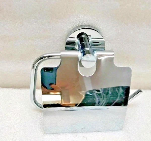 Grohe 40367000 Essential Toilettenpapierhalter mit Deckel - Bild 2 von 4