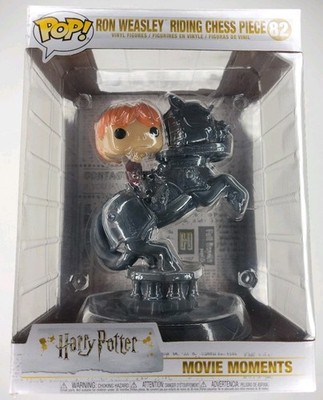 Funko Pop! Moments: Harry Potter - Ron Weasley (Riding Chess Piece) #82