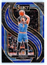 2024-25 Panini Select #134 Josh Hart Blue Wave Prizm #/75