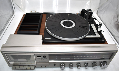 Sanyo JXT-55 Stereo Cassette Belt-Drive Automatic Turntable JXT55