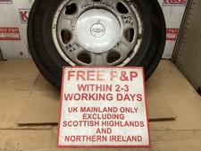 CHEVROLET SPARK STEEL WHEEL AND TYRE 155/80/13 OFF 2012 REG CAR.