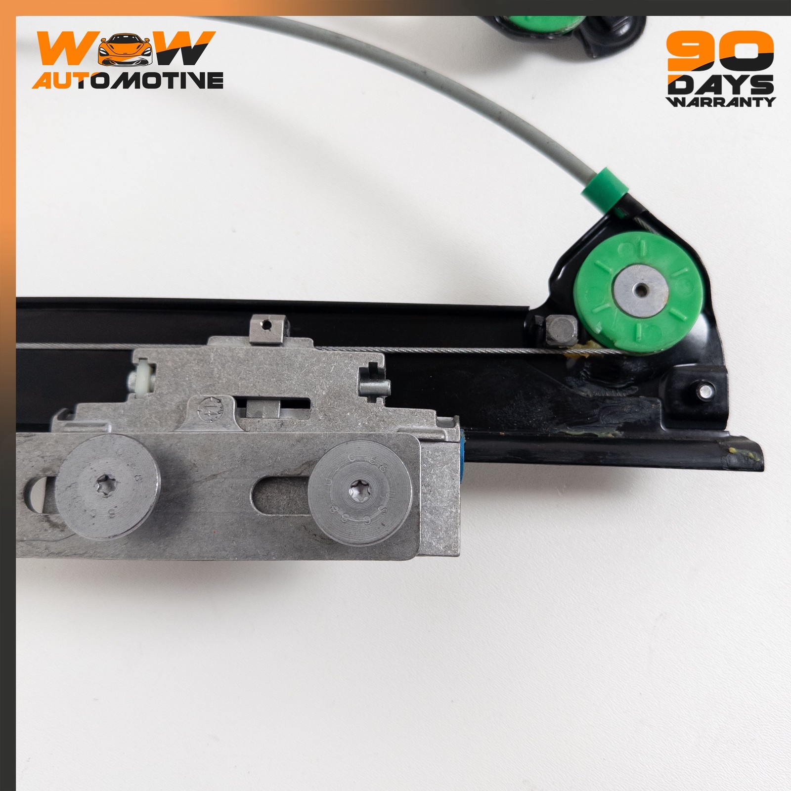 07-17 BENTLEY CONTINENTAL GTC FRONT LEFT DOOR WINDOW REGULATOR MOTOR ASSEMBLY OE