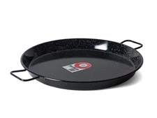 18-Inch Enameled Steel Paella Pan, 46cm