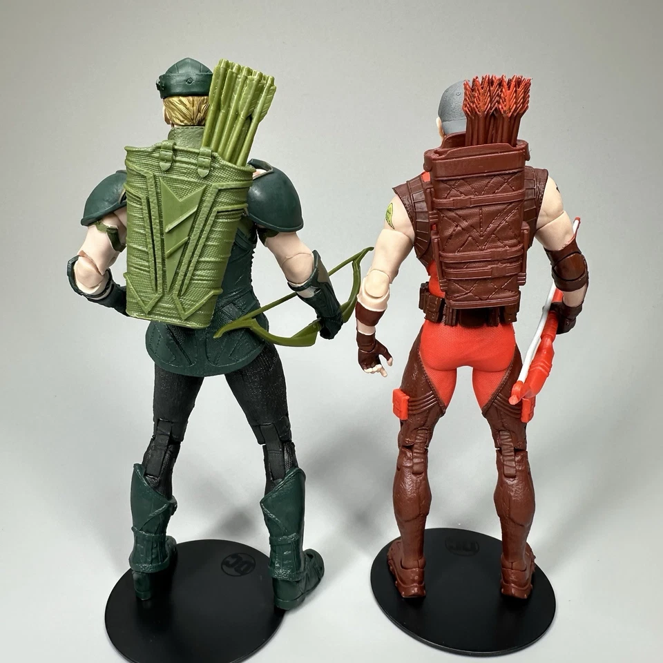 McFarlane DC Multiverse Arsenal Speedy & Green Arrow 7" Action Figures Complete - Image 4 of 4