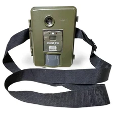 VTG Stealth Cam Trail Camera 35mm Film Green Motion Sensor Strap Clean Untested