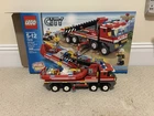 LEGO City Off-Road Fire Truck & Fireboat (7213) 100% Complete w/ Box, No Manuals