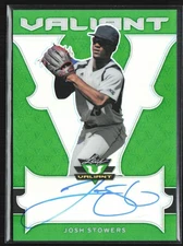 Josh Stowers 2018 Leaf Valiant Green Auto /99 #BA-JS3