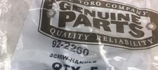 Lawn Boy OEM 92-2260 NOS screw handle Price Per Piece