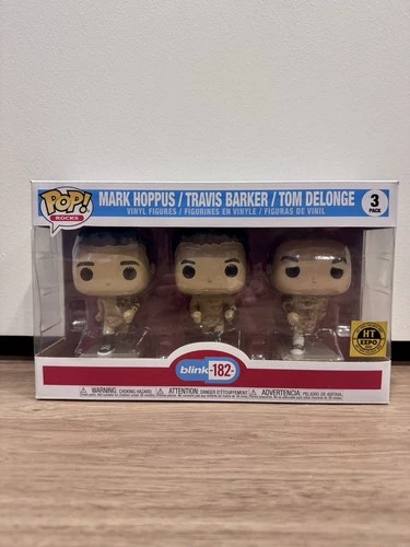 Funko Pop Rocks Blink-182 3-Pack HT Expo 2022 Exclusive New Sealed