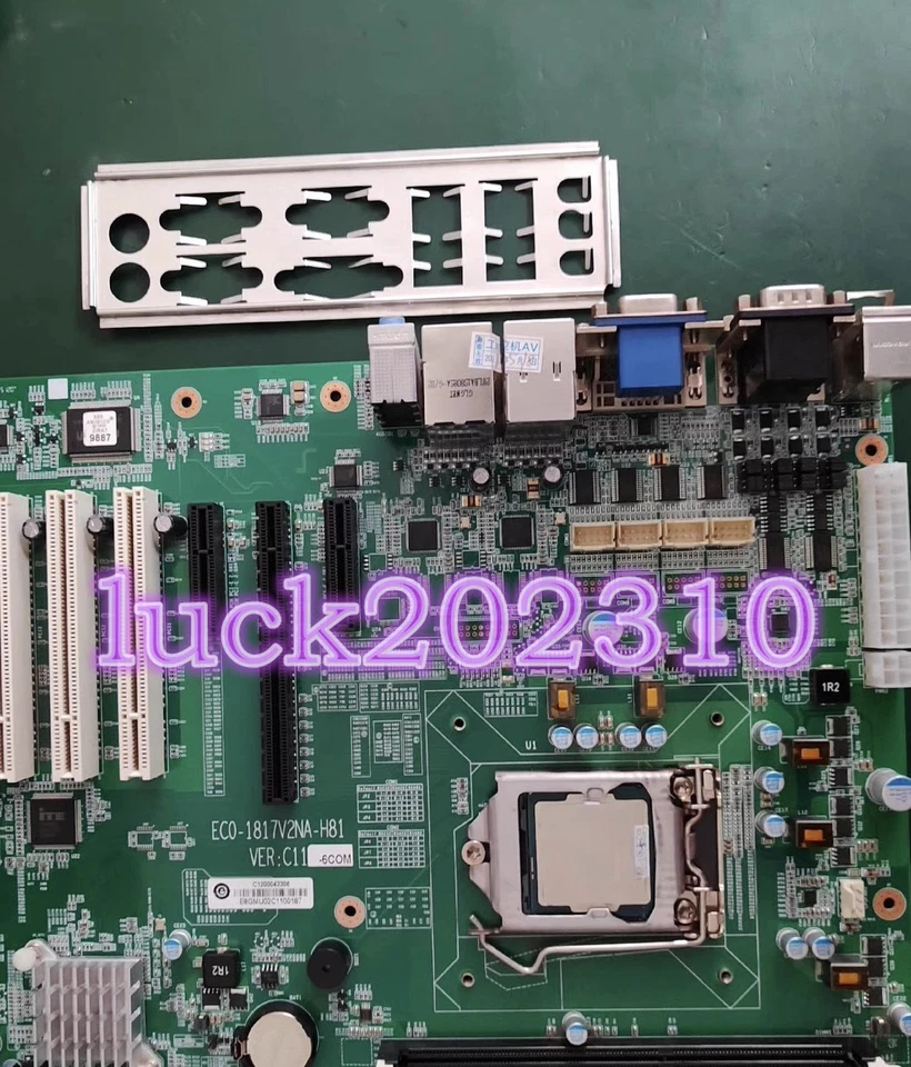 1PC used Motherboard EC0-1817V2NA-H81C11 IPC-820 810 ECO-1817V2NA #YY - Image 3 of 3