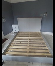 Marks and Spencer Wooden Double Bed Frame In Good Condition