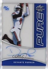 2015 Leaf Trinity Pure Blue 23/24 Devante Parker #PA-DP2 Rookie Auto RC 4f5
