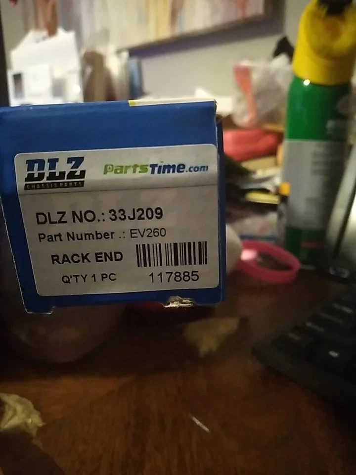 零件编号 Ev260 Dlz33j209 2000 庞蒂亚克·邦纳维尔 3.8 升 内领带杆端 全新 — 第 3/3 张图片