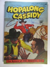 Hopalong Cassidy 22, Return of Arizona Kid, G/VG 3.0 C , OWW Pgs