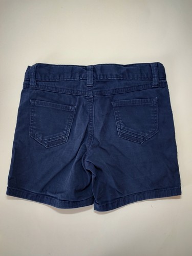 Wonder Nation Navy Blue Shorts Girls Size 6 Cotton Spandex Shorts Adjustable - Picture 2 of 13