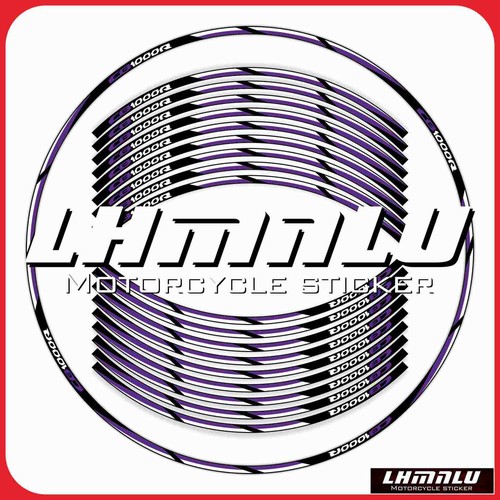 For HONDA CB1000R CB 1000R RIM Stickers Waterproof Wheel Reflective Decal - Foto 20 di 48