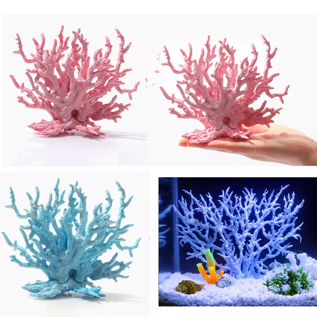 Fake coral top aquarium decorations