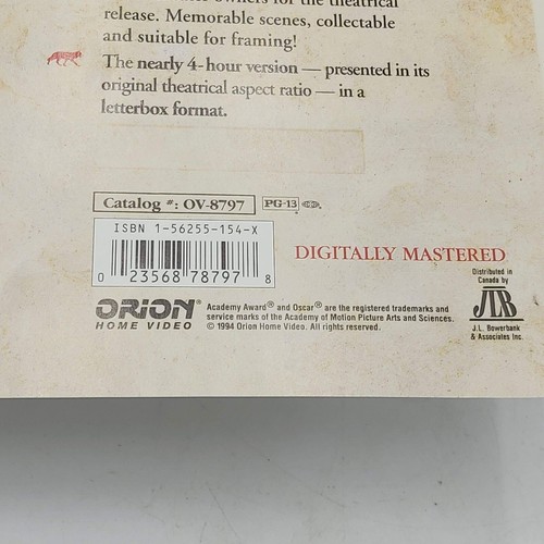 Dances With Wolves Collectors Edition-VHS-1990 - Picture 8 of 10