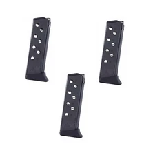 LOT of (3) Mec-Gar Walther PP .32 ACP 8-Round Magazine Finger Rest - MGWPP32FRB