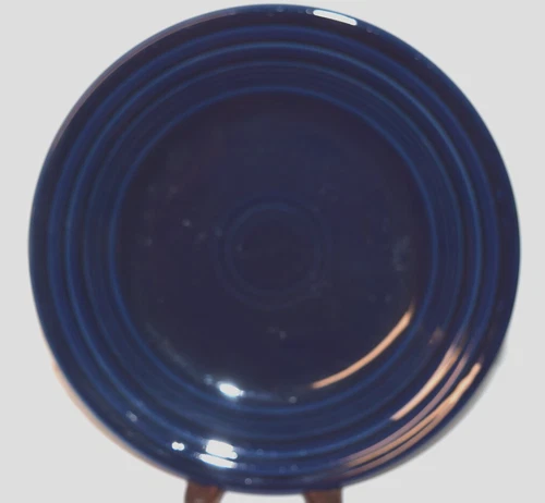 Fiesta Pottery 9" Luncheon Plate COBALT #465 EC