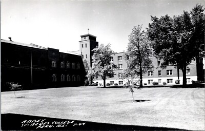 Abbey St Bedes College Peru Illinois Postcard