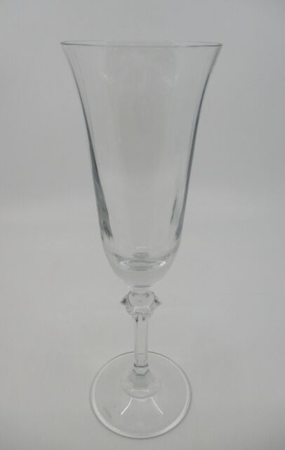 ONEIDA CRYSTAL FEDORA (NO TRIM) FLUTE GLASS - 8 3/8" 0210L
