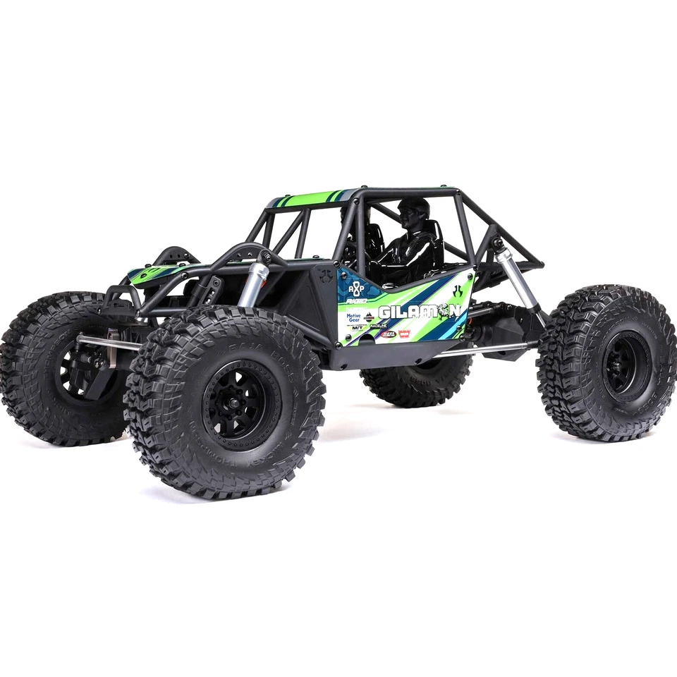 Axial 1/8 AXP8 Gilamon 2.2 4X4 RTR Brushed Trail Buggy Green AXI-1207T1 - Image 2 of 4