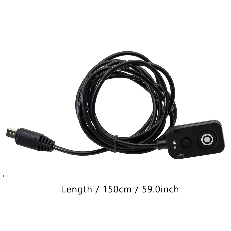 Cable obturador de cámara 150 cm/59 pulgadas S2 para Sony A9, A9II, A7, A7M2, A7M3, M4, A7S, A7SII Foto 3 de 4