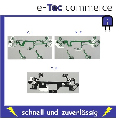Ps5 Controller Tastenfolie / Button PCB / Leiterbahn / Flexfolie Versionen 1-3
