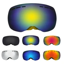Women's Men's Skiing Snowboard Goggles Ski Sunglasses Windproof Anti-fog Glasses