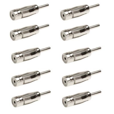 10 Stück Autoradio Antennen Adapter alt auf neu ISO Auto Stecker DIN