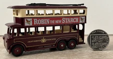Lledo Die Cast Days Gone By 1928 Karrier E6 Trolley Bus Robin Starch DG41:49