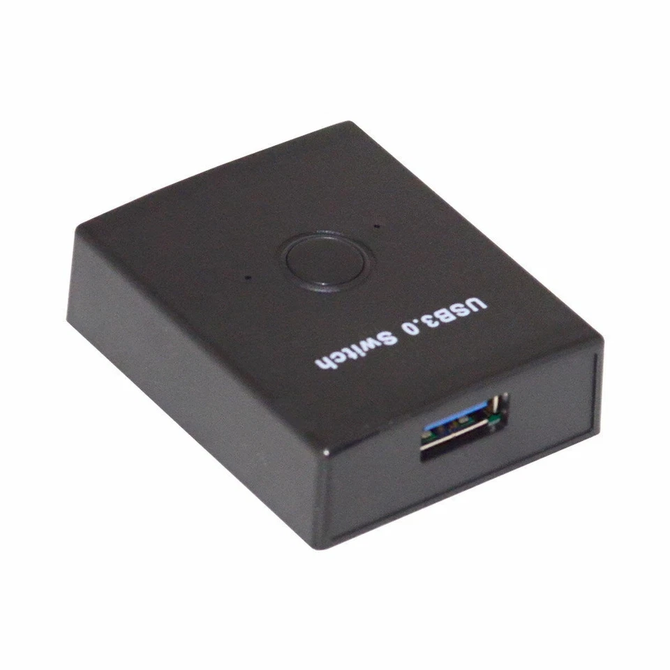 CY KVM USB 3.0 Bidirectional Switch Selector 2 to 1 PCs Sharing or 1 to 2 Hub - Image 3 of 4