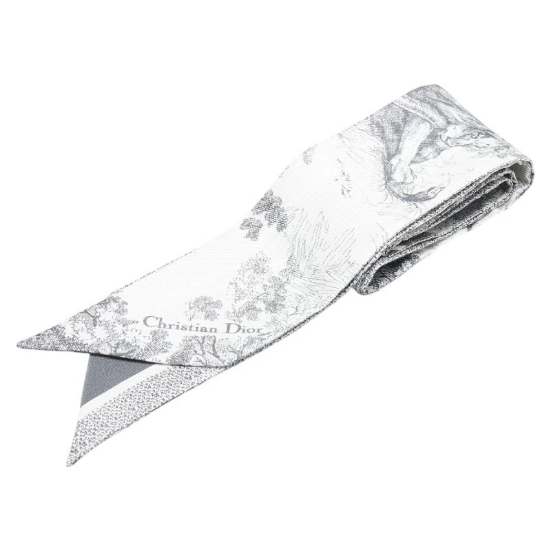 Foulard femme Dior motifs animaux et plantes 【Occasion】