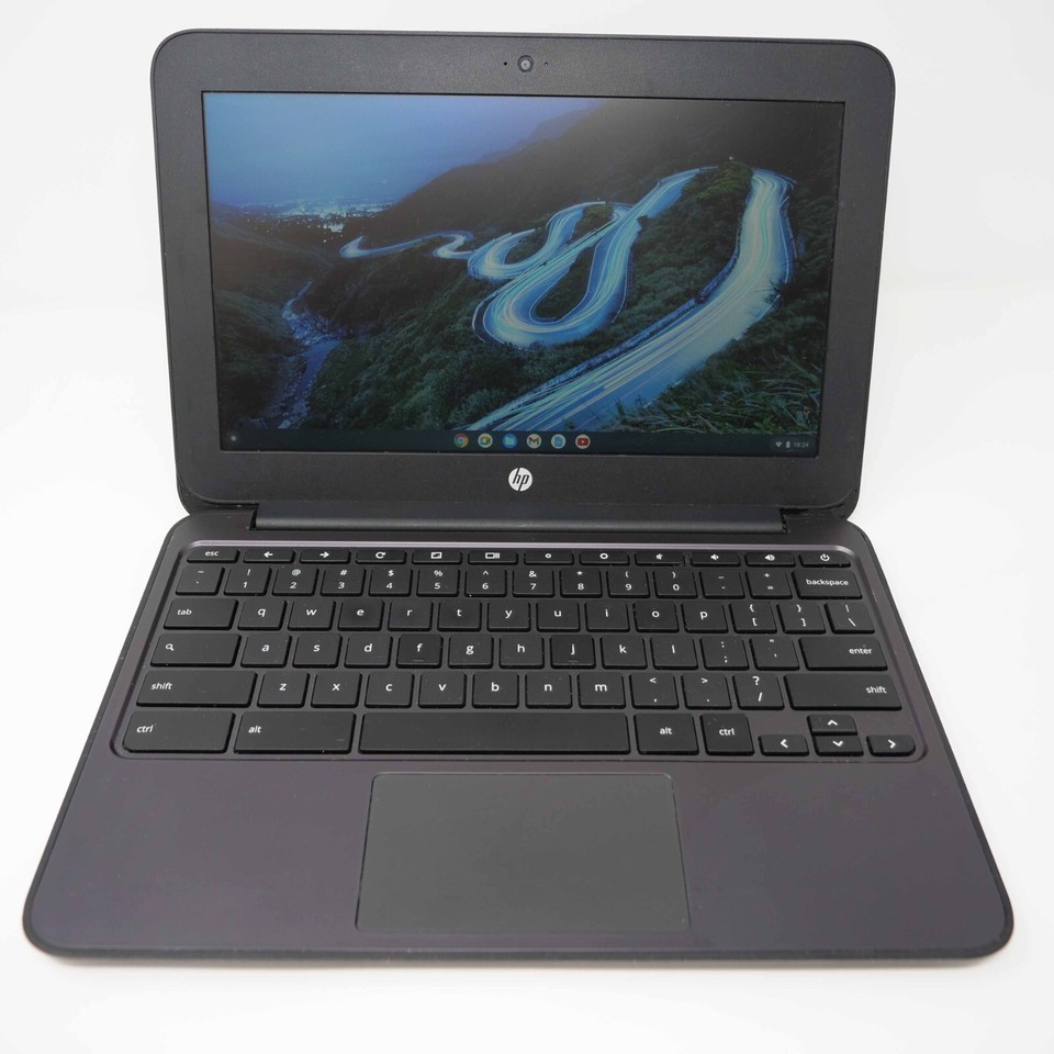Restored HP 11 G4 Chromebook P0B78UT 11.6" N2840 2.16GHz 4GB RAM 16GB SSD In Gray (Refurbished