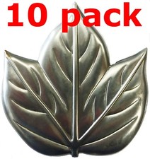 Metal Stampings 3 Pointed Leaf Leaves Plants Decor STEEL .020" Thickness L126