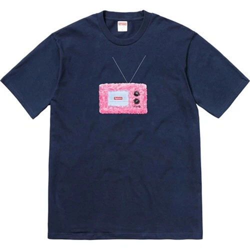 Tee shirt TV Supreme bleu marine XL