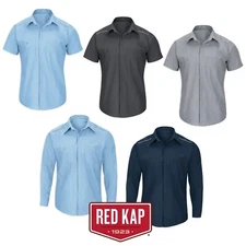 Red Kap Men's Breathable Pro Airflow Work Shirt Comfortable Industrial Uniform