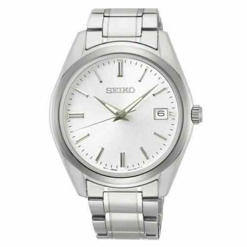 Seiko Essentials Quartz Silver Dial Men's Watch SUR307