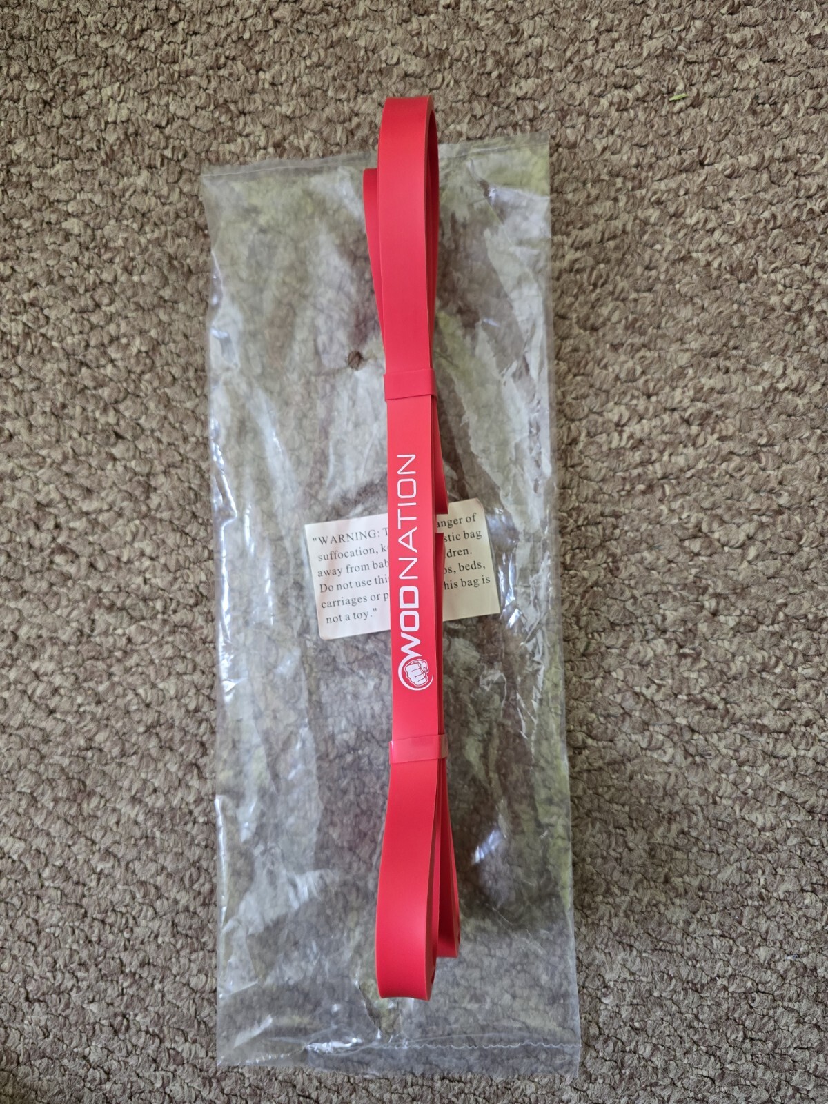 Bandas de ejercicio de resistencia WOD Nation | rojas | nuevas | precio más bajo