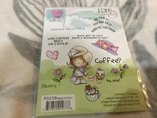 LDRS Creative - Little Betty - 17 Clear Stamps - SHOP TIL YOU DROP PD208 NEW