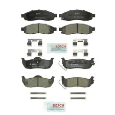 Bosch QuietCast Front & Rear Ceramic Disc Brake Pads Kit For Nissan Armada Titan