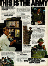 Vintage Print Ad 1979 This is the Army U.S. Army Join The People Recruiting