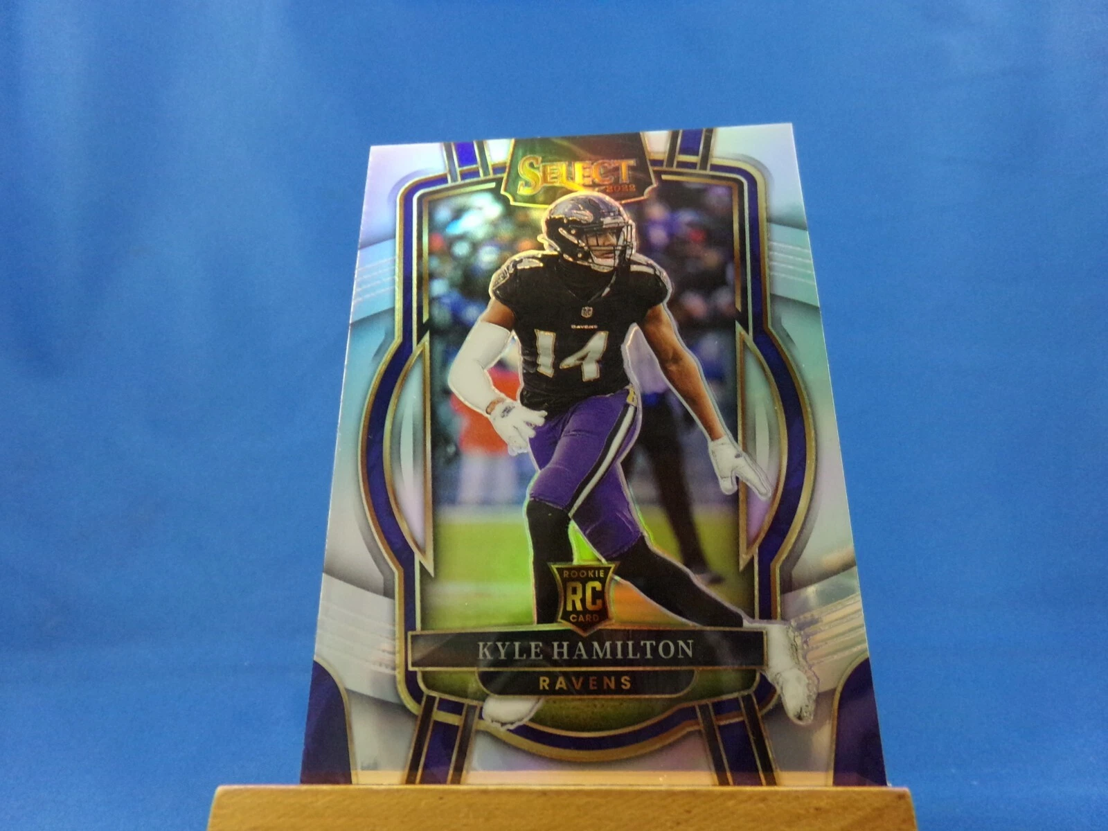 Kyle Hamilton Select 2022 Club Level RC Rookie Silver Prizm