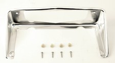 1963-1967 Corvette C2 Rear License Plate Bezel With Mounting Hardware New