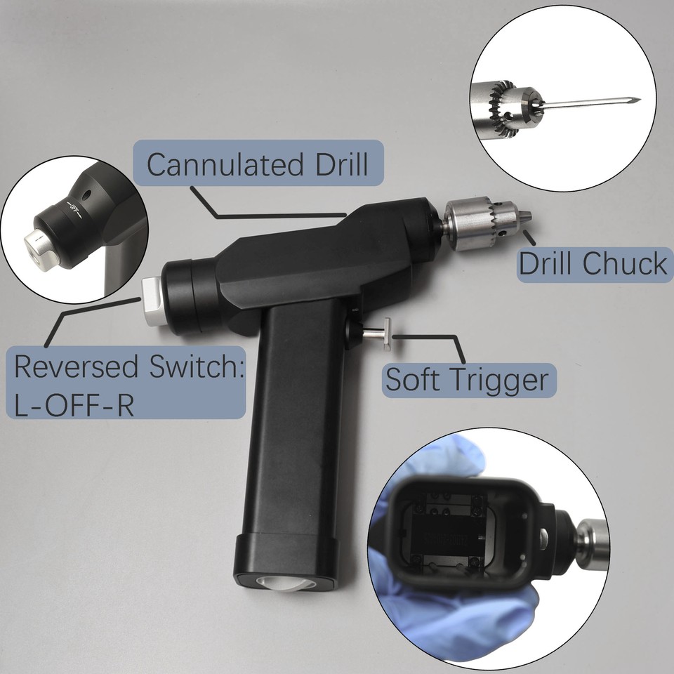 Nonremovable Kwire Power Drill Hollow Drill Surgery Instrument Tool